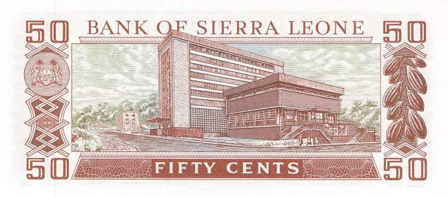 Sierra Leone p4d 50 Cents